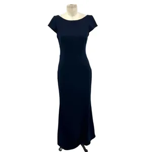 Katie May x BHLDN Madison Maxi Long Dress in Navy Blue‎ Size 6 thumbnail 3