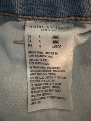 American Eagle Mom Jeans, 4 Long thumbnail 6