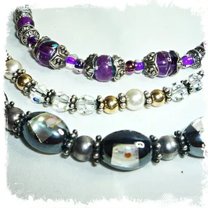 Bundle of Glass Bead Bracelets thumbnail 6