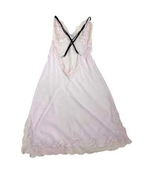 Victoria's Secret Lingerie Sheer Pink Babydoll Nightgown Size Women's Small thumbnail 2