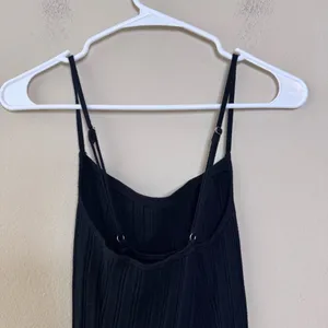 Abercrombie & Fitch Crossback Ribbed Elevated Knit Mini Dress thumbnail 9