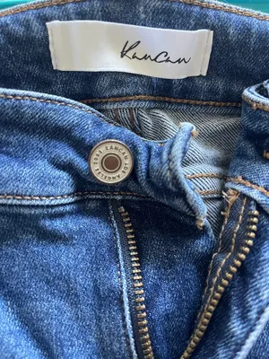 KanCan Dark Blue Distressed Skinny Jeans thumbnail 2