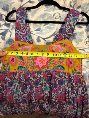 NWT Natural life Tricia maxi dress in dark purple daisies thumbnail 10