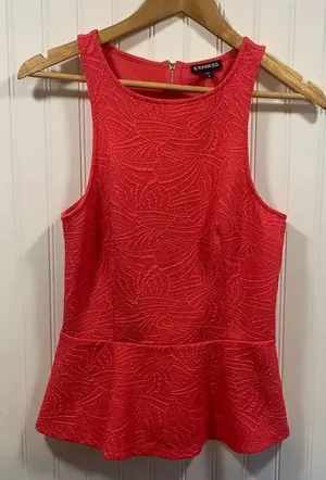 Express peplum top  thumbnail 1