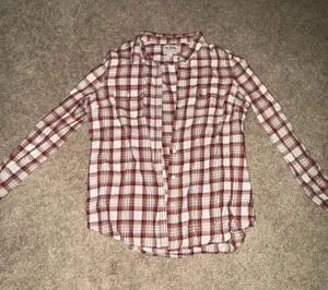 Old Navy Flannel Shirt Plaid Women’s thumbnail 1
