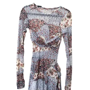 OMOL Swelle Mesh Floral Column Midi‎ Dress NWT XS *with flaw* thumbnail 5
