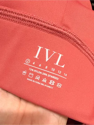 IVL Collective Scalloped set in rose size 2 woman’s activewear thumbnail 6