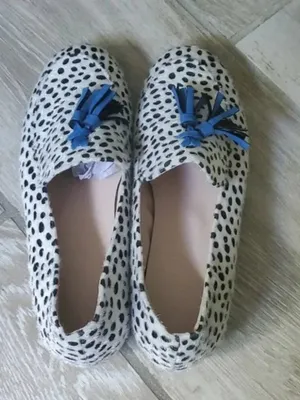 NWOT Dalmatian Print Tassel Loafers Size 40 thumbnail 7