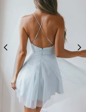 Light Blue dress Size XS thumbnail 2