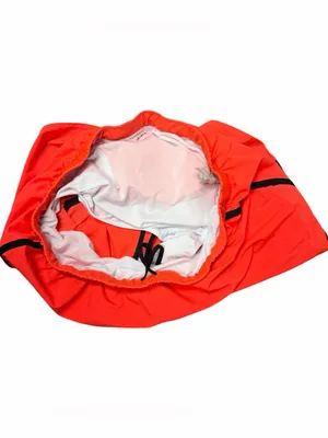 Under Armour HeatGear Running Shorts L Neon Coral Orange Built-In Brief Athletic thumbnail 4