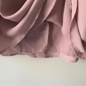 Astr the Label Revolve Deauville Mauve Lace Accent dress shift Flowy 3/4 sleeve thumbnail 7