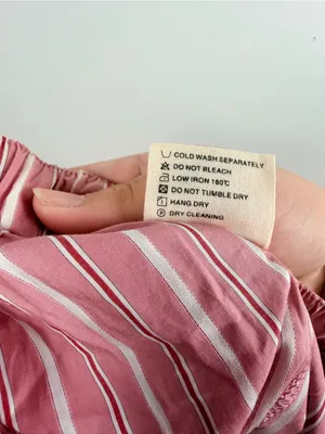Parke Frill Stripe Boxer Shorts Dark Pink Stripe size medium thumbnail 5