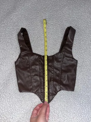 Princess Polly Tatum Faux Leather Corset Top thumbnail 9