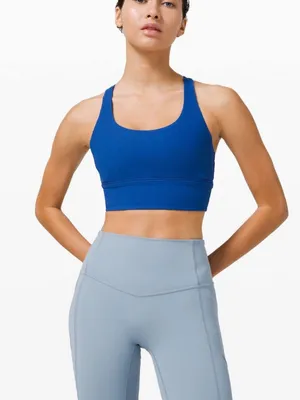 Lululemon Energy Bra Long Line Ribbed *Medium Support, B–D Cup thumbnail 1