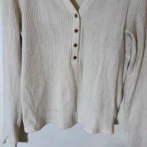 Madewell Brushed Long-Sleeve Henley Size Medium thumbnail 5