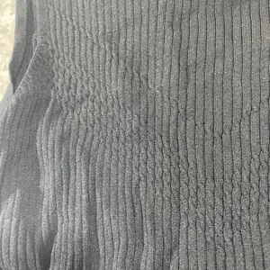 Carducci Black Ribbed Sleeveless Shell Top - Size Large - Cable Knit Accent thumbnail 3