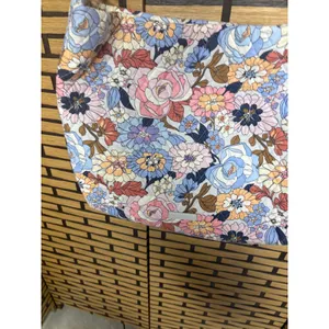 Vera Bradley Blue And Pink‎ Floral Crossbody Purse thumbnail 4