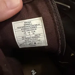 Merrell GripDry Bootie Boots Womens 7.5 Brown Leather Ankle Zip Strap Gorpcore thumbnail 6