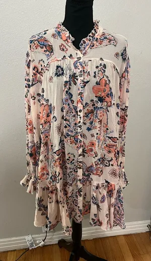 Free People Women’s Ibiza Nights Mini Dress Size M NWOT thumbnail 1