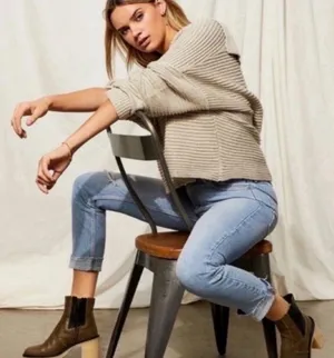 Free people ribbed sweater  thumbnail 5