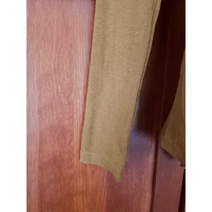 OGL Surplice Top Asymmetrical Hem Eco Mousse Brown Size Small NEW thumbnail 4