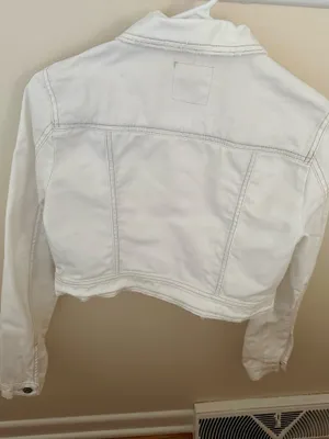 Free People Cropped Denim Jacket thumbnail 2