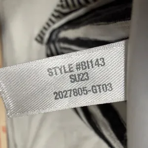 J.Crew S Black White Striped T-Shirt Dress Tie Waist‎ Short Sleeve 100% Cotton thumbnail 7