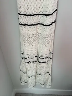 Abercrombie and Fitch Crochet Maxi Dress size Small thumbnail 4