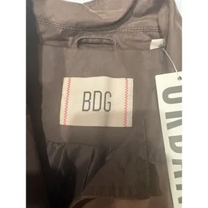 BDG Jacket Women's Medium Brown Luca Canvas Heavyweight Workwear Zip NEW $109 thumbnail 2