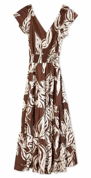 Rachel Zoe Dress Tropical Print Maxi Dress – XS – NWOT thumbnail 1