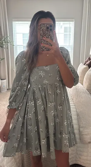 Altar'd State Dress Floral thumbnail 1