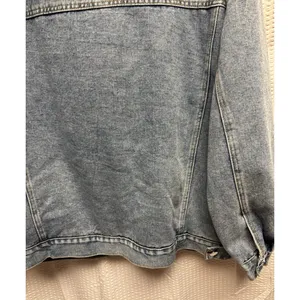 BEI BEI Women's XL Denim Truck Jacket Faux Fur Lining‎ Detach Collar NWOT thumbnail 15