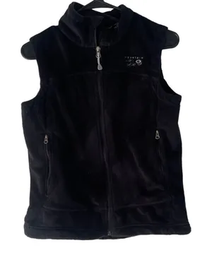 Mountain‎ Hardwear Women's Size Small P Black Fleece Outdoor Vest thumbnail 1