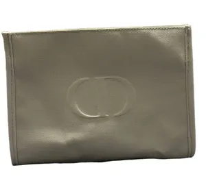 Christian Dior Gray Trousse Pouch Cosmetic Bag thumbnail 1