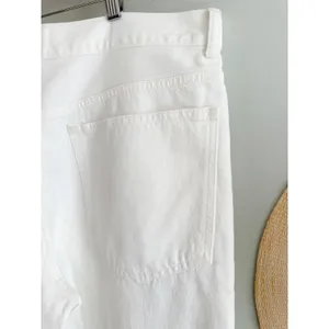 Madewell | NWT Low-Slung Baggy Jean White Wide Leg Denim | Sz 30 thumbnail 8