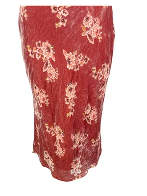 Anthropologie Hutch Hayden Velvet Slip Floral Maxi Dress thumbnail 7