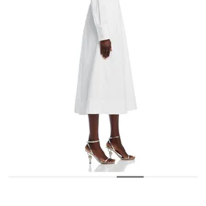 Staud Lorenza midi dress white sold out online thumbnail 13
