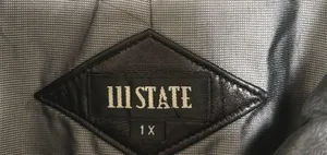 111 STATE woman plus size 1X leather jacket black thumbnail 5
