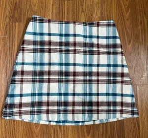 Aritzia Wilfred Classic Plaid Old Money Academia Mini Skirt Size 2. thumbnail 1
