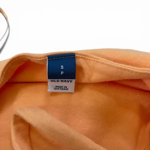 Old Navy Sunfish Orange‎ Midi Dress Small Cotton Fit Flare Summer Sundress thumbnail 2