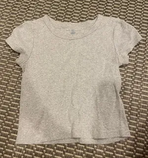 Brandy Melville Grey Ashlyn Crop Top thumbnail 2
