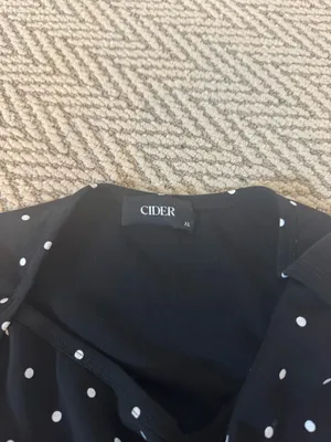 Cider black and white skirt set thumbnail 3