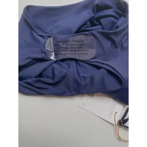 Quince Italian Cut Out One Piece Swimsuit Deep Navy Blue Size Medium NEW thumbnail 8