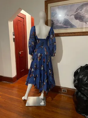 NWT free people morning glory maxi dress M thumbnail 6