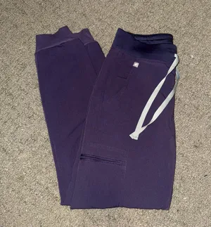 FIGS Purple Shadow Joggers thumbnail 1