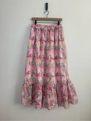 Simply Southern Ophelia Skirt- Multi Floral Quilt Pattern thumbnail 5