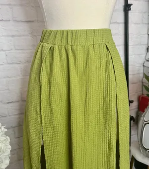 Avocado Green M Slit Skirt thumbnail 4
