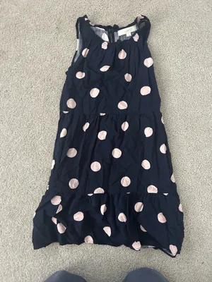 loft polka dot dress thumbnail 1