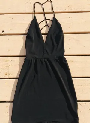 Silence + Noise Black Bodycon Dress thumbnail 6
