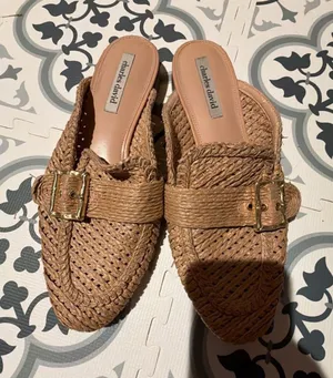 Charles David Felice Woven Slide Mules thumbnail 1